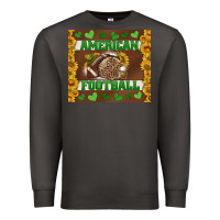Smoke american football with sunflower tumbler Premium Sweatshirt - BundleAndBundleShop