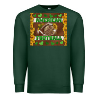 Sports Green american football with sunflower tumbler Premium Sweatshirt - BundleAndBundleShop