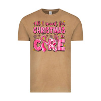 Vintage Camel all i want for christmas is a cure breast cancer Vintage Tee - LillyAllenDesigns