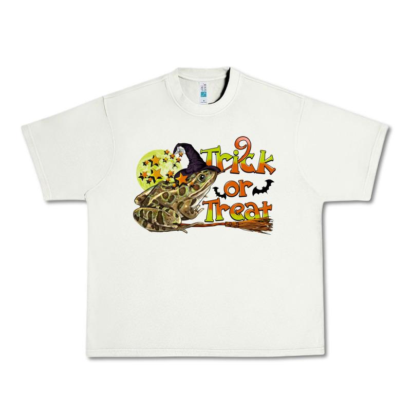 Trick Or Treat With Frog Urban Heavy Tee by LillyAllenDesigns | Teevron