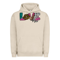Pigment French Oak Love More Urban Hoodie - SublimationCraftShop