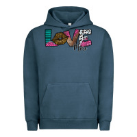 Pigment Midnight Navy Love More Urban Hoodie - SublimationCraftShop