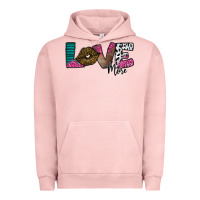 Pigment Salmon Love More Urban Hoodie - SublimationCraftShop