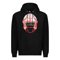 Black football helmet fa element Premium Hoodie - FaDigitalArtStudio
