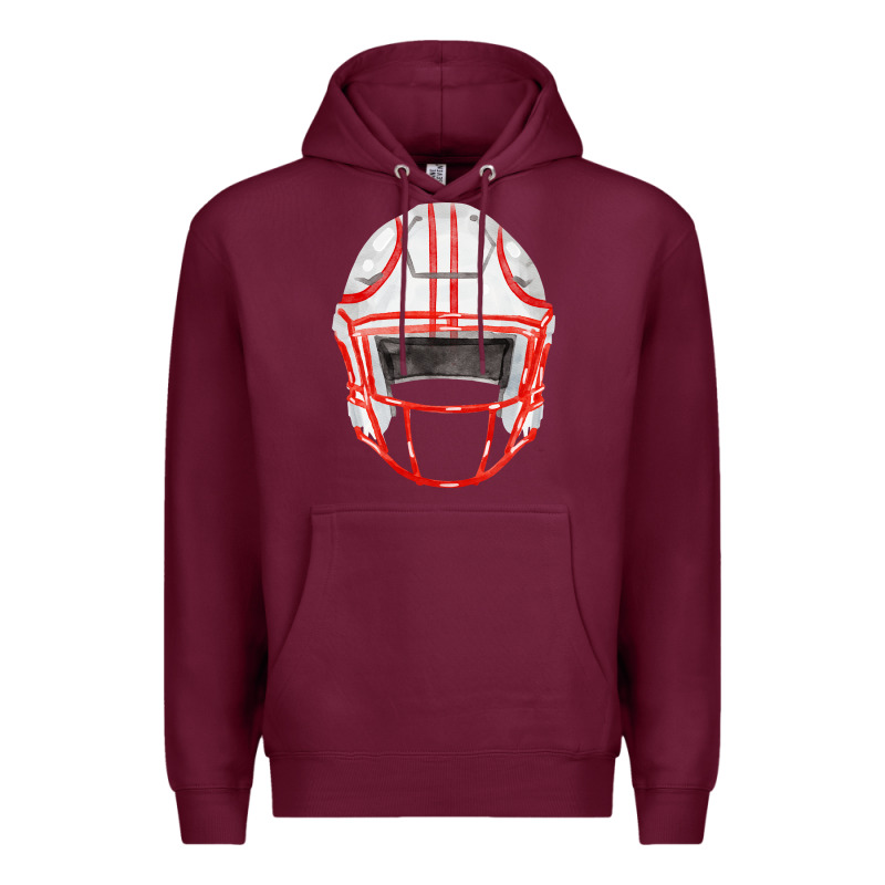 Football Helmet Fa Element Premium Hoodie by FaDigitalArtStudio | Teevron