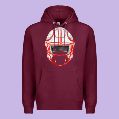 Football Helmet Fa Element Premium Hoodie Designed By Fadigitalartstudio