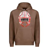 Chestnut football helmet fa element Premium Hoodie - FaDigitalArtStudio
