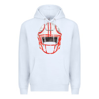 White football helmet fa element Premium Hoodie - FaDigitalArtStudio
