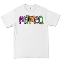 White mardi gras mambo Premium Tee - MaliasSmallBusiness