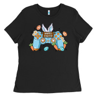 Boy Happy Easter Ladies Tee | Teevron