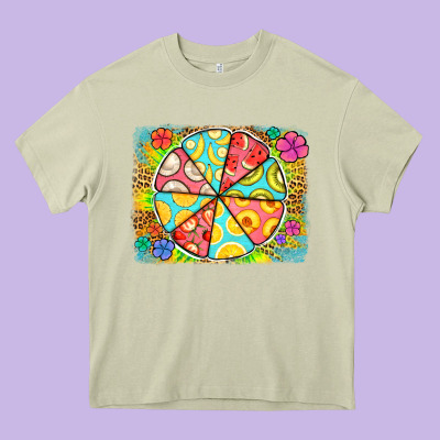 Fruit Plate Heavy Core Tee Designed By Jasminsmagicworld
