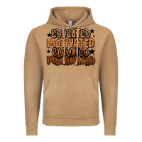 Vintage Camel educated motivated elevated melanated Vintage Hoodie - LillyAllenDesigns
