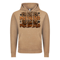 Educated Motivated Elevated Melanated Vintage Hoodie | Teevron