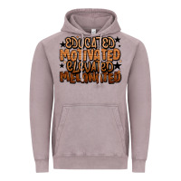 Vintage Zinc educated motivated elevated melanated Vintage Hoodie - LillyAllenDesigns