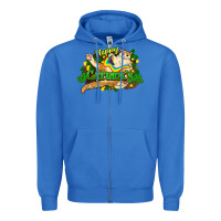 True Royal St. Patrick's Day cat Zipper Hoodie - HowdyJamesFarm