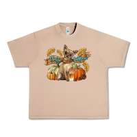 Hello Autumn With Chihuahua Dog Urban Heavy Tee | Teevron
