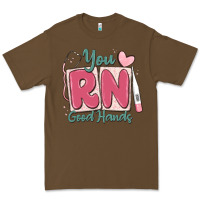 Cacao you rn good hands registered nurse Premium Tee - MaliasSmallBusiness