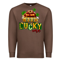 Chestnut St Patricks Lucky One Premium Sweatshirt - FaDigitalArtStudio