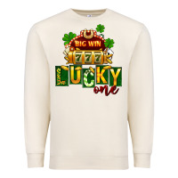 Sandshell St Patricks Lucky One Premium Sweatshirt - FaDigitalArtStudio