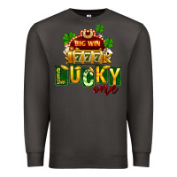 Smoke St Patricks Lucky One Premium Sweatshirt - FaDigitalArtStudio