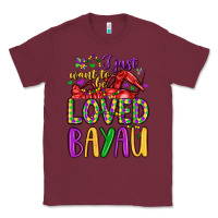Burgundy i just want to be loved bayau Classic Tee - LillyAllenDesigns