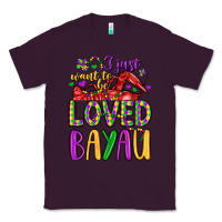 Plum i just want to be loved bayau Classic Tee - LillyAllenDesigns