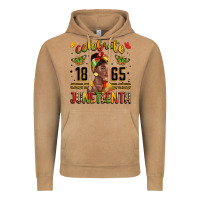 Vintage Camel celebrate 1865 juneteenth with black woman Vintage Hoodie - LillyAllenDesigns
