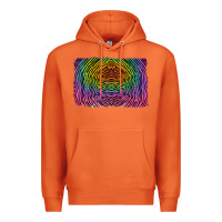 Carrot colorful zebra background Premium Hoodie - RanaPortraitStore