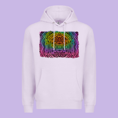 Colorful Zebra Background Premium Hoodie Designed By Ranaportraitstore