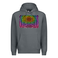Rock colorful zebra background Premium Hoodie - RanaPortraitStore