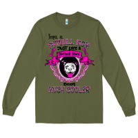 Army Green I'm A Pitbull Mom Just Like A Normal Mom Long Sleeve Tee - Bettercallsaul