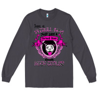 Smoke I'm A Pitbull Mom Just Like A Normal Mom Long Sleeve Tee - Bettercallsaul