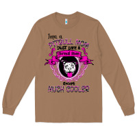 Toasted Coconut I'm A Pitbull Mom Just Like A Normal Mom Long Sleeve Tee - Bettercallsaul