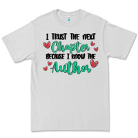 Dove Grey capter author Premium Tee - MaliasSmallBusiness