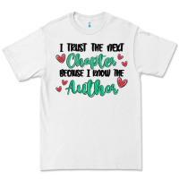 White capter author Premium Tee - MaliasSmallBusiness