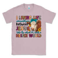 Lilac i living life somewhere between jesus take the whe Classic Tee - LillyAllenDesigns