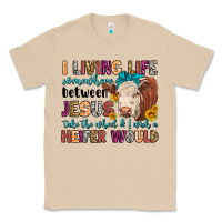 Mushroom i living life somewhere between jesus take the whe Classic Tee - LillyAllenDesigns