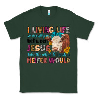 Sports Green i living life somewhere between jesus take the whe Classic Tee - LillyAllenDesigns