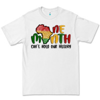 White one month cant hold our history Premium Tee - MaliasSmallBusiness