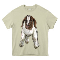 Mossy baby boer goat Heavy Core Tee - LillyAllenDesigns