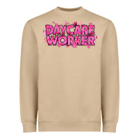 Mushroom Breast Cancer Daycare Worker Heavyweight Sweatshirt - texasbilliewilder