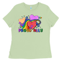Matcha proud ally Ladies Tee - MaliasSmallBusiness