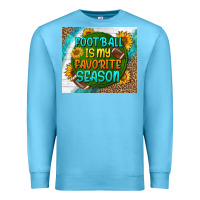 Ocean Blue football is my favorite season tumbler Premium Sweatshirt - BundleAndBundleShop