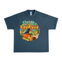 Midnight Navy tis' the season Urban Heavy Tee - LillyAllenDesigns