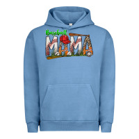 Pigment Pebble Blue baseball mama Urban Hoodie - SublimationCraftShop