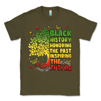 Army Green title black history celebration Classic Tee - LillyAllenDesigns