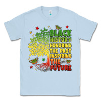 Dusty Blue title black history celebration Classic Tee - LillyAllenDesigns