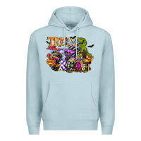Blue Mist trick rawr treat Premium Hoodie - FaDigitalArtStudio