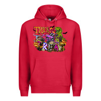 Cardinal trick rawr treat Premium Hoodie - FaDigitalArtStudio
