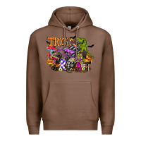 Chestnut trick rawr treat Premium Hoodie - FaDigitalArtStudio